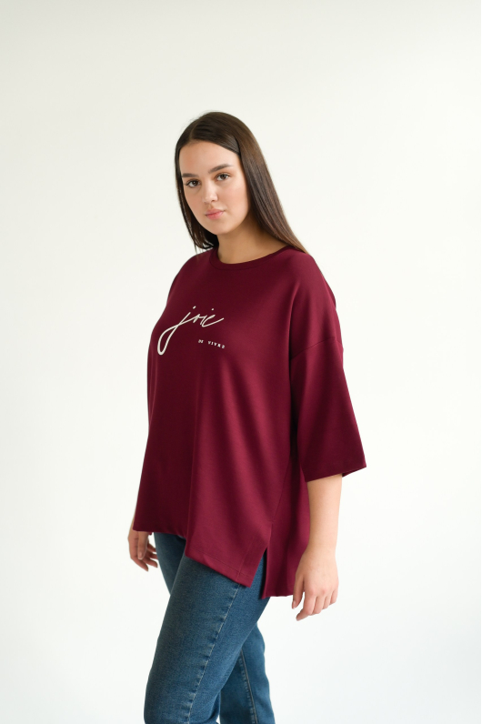 Футболка из плотного трикотажа